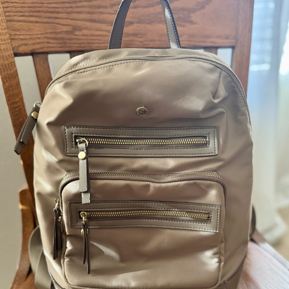 Stylish Taupe Backpack